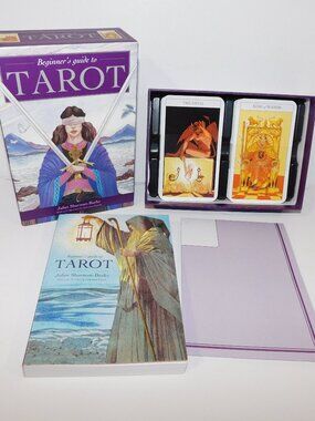 Beginner's Guide to Tarot Box Set Juliet Sharman-Burke Cards Book  UNUSED